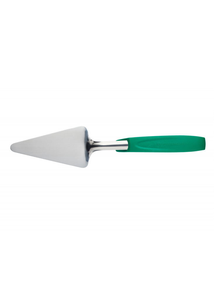 MasterClass Stainless Steel Colour-Coded Cake Server - Green