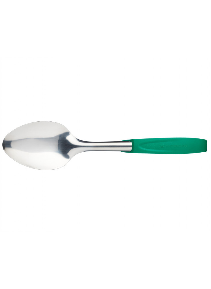 MasterClass Stainless Steel Colour-Coded Serving Spoon - Green