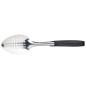 MasterClass Stainless Steel Colour-Coded Slotted Cooking Spoon - Black