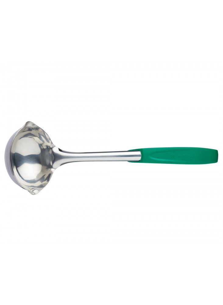 MasterClass Stainless Steel Colour-Coded Buffet Ladle - Green