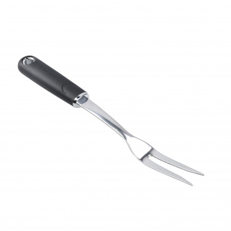 MasterClass Soft Grip Stainless Steel Carving Fork