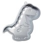 KitchenCraft Silver Anodised Dinosaur Shaped Cake Pan