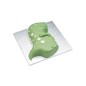 KitchenCraft Silver Anodised Dinosaur Shaped Cake Pan