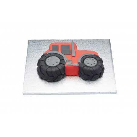 KitchenCraft Silver Anodised Tractor Shaped Cake Pan