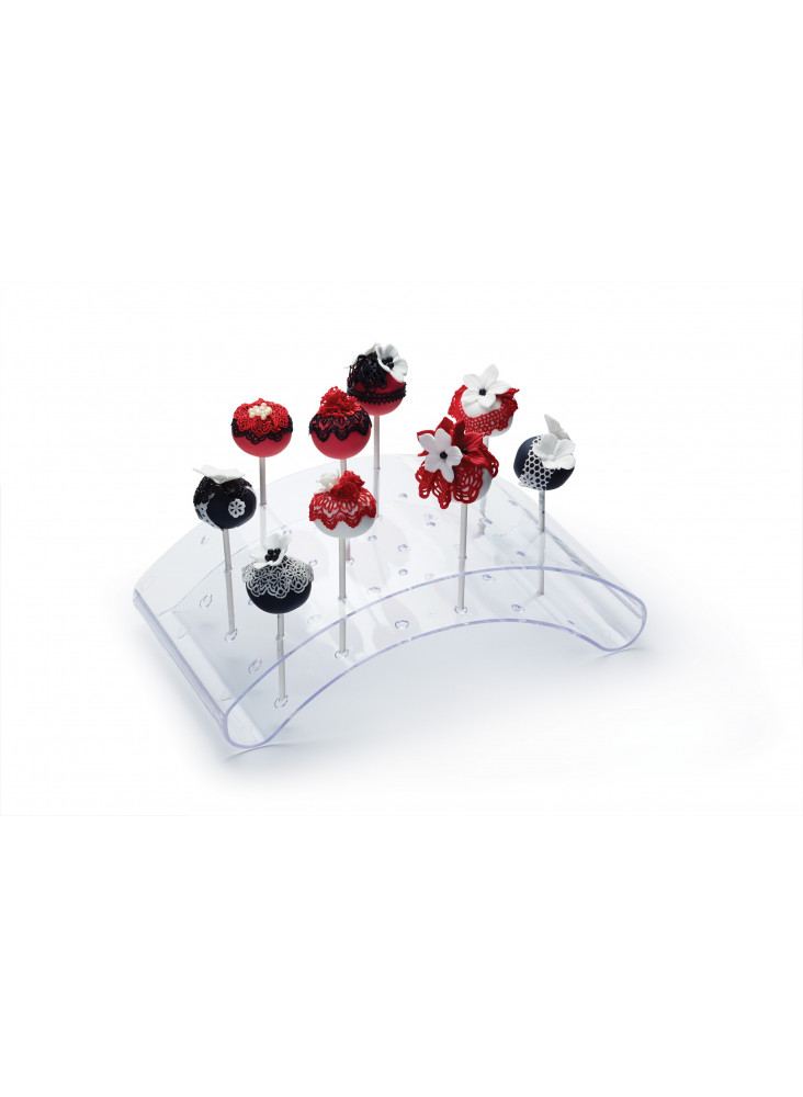 KitchenCraft Coloured Acrylic Cake Pop Stand