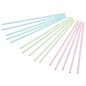 KitchenCraft Pack of 60 Plastic Coloured Cake Pop Sticks - 15cm