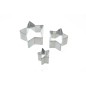 KitchenCraft Set of 3 Star Fondant Cutters