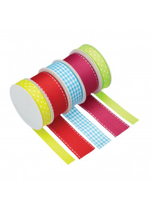 KitchenCraft Pack of 5 Assorted Bright Ribbons