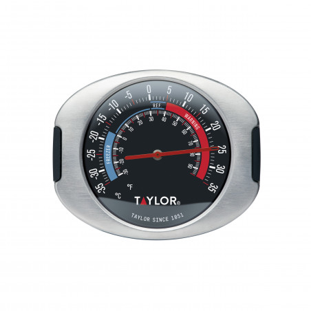 Taylor Pro Stainless Steel Fridge and Freezer Thermometer