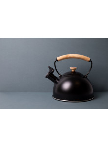 La Cafetière Whistling Kettle, 1.6L, Black