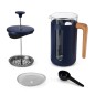 La Cafetière Pisa 8-Cup Cafetiere, Navy