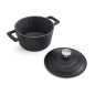 MasterClass 1.4L Cast Aluminium Casserole Dish, Black