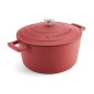 MasterClass 4L Cast Aluminium Casserole Dish, Red