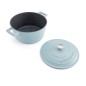 MasterClass 4L Cast Aluminium Casserole Dish, Sky Blue