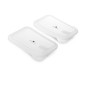 MasterClass All-in-One Set of 2 Replacement Lids, Large