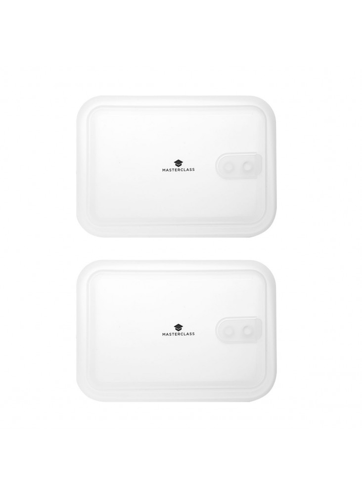 MasterClass All-in-One Set of 2 Replacement Lids, Large