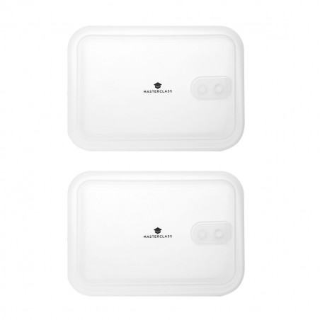 MasterClass All-in-One Set of 2 Replacement Lids, Large