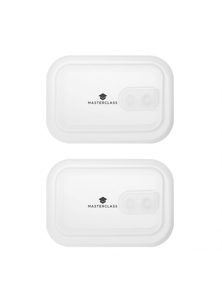 MasterClass All-in-One Set of 2 Replacement Lids, Small