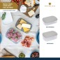 MasterClass Cheese Fridge Storage Box, 1700ml