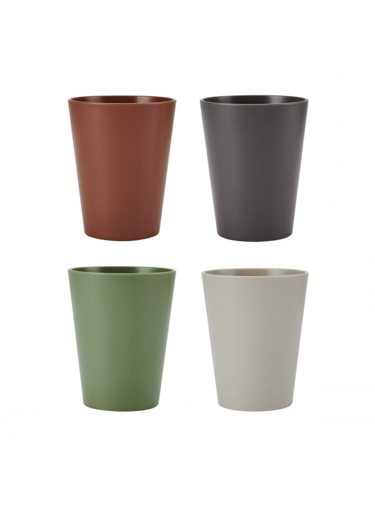 Mikasa Summer Set of 4 Recycled Plastic 340ml Tumblers