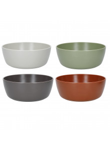 Mikasa Summer Set of 4 Recycled Plastic 16cm Bowls