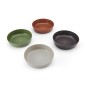 Mikasa Summer Set of 4 Recycled Plastic 18cm Shallow Bowls