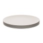 Natural Elements Side Plates, Recycled Plastic, Set of 4, 20cm