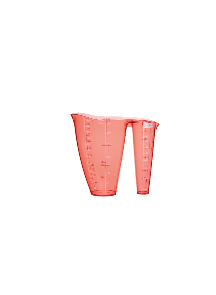 Colourworks Brights Red Dual Measuring Jug