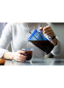 La Cafetière Colour Blue 8 Cup Cafetière