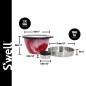 S'well Rose Agate Salad Bowl Kit, 1.9L