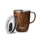 S'well Teakwood Mug with Handle, 350ml