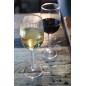 BarCraft Set of 2 Ridged Wine Glasses