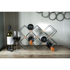 BarCraft Iron Wire Wine Rack