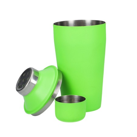 BarCraft 300ml Mini Neon Green Cocktail Shaker