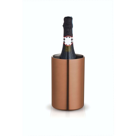 BarCraft Double Walled Copper Finish Wine Cooler