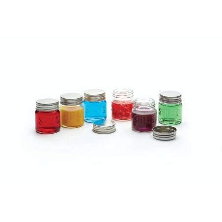 BarCraft Mini Glass Shot Drinks Jars