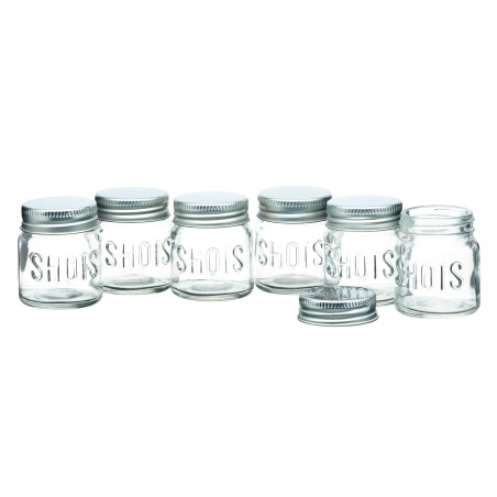 BarCraft Mini Glass Shot Drinks Jars