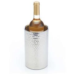 BarCraft Stainless Steel Hammered Wine Cooler