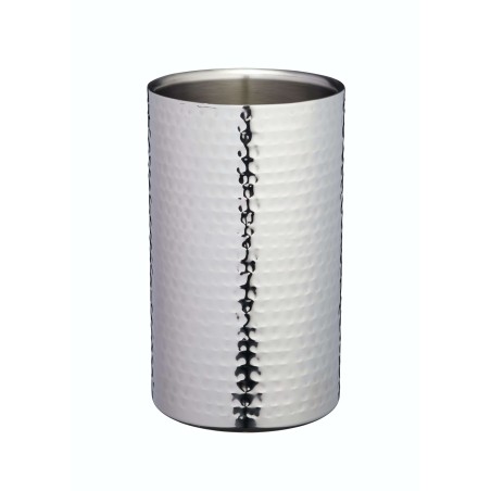 BarCraft Stainless Steel Hammered Wine Cooler