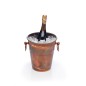 BarCraft Stainless Steel Sparkling Wine Bucket with Iridescent Copper Finish