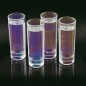 BarCraft Set of Four Iridescent Tall Shot Glasses