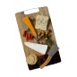 Artesà Rectangular Serving Board with Tortoise Shell Resin Edge