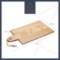 Artesà Mango Wood Paddle Serving Board