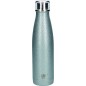 Built 500ml Double Walled Stainless Steel Water Bottle Silver Glitter