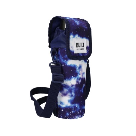 BUILT Insulated Bottle Bag with Shoulder Strap - Galaxy Design