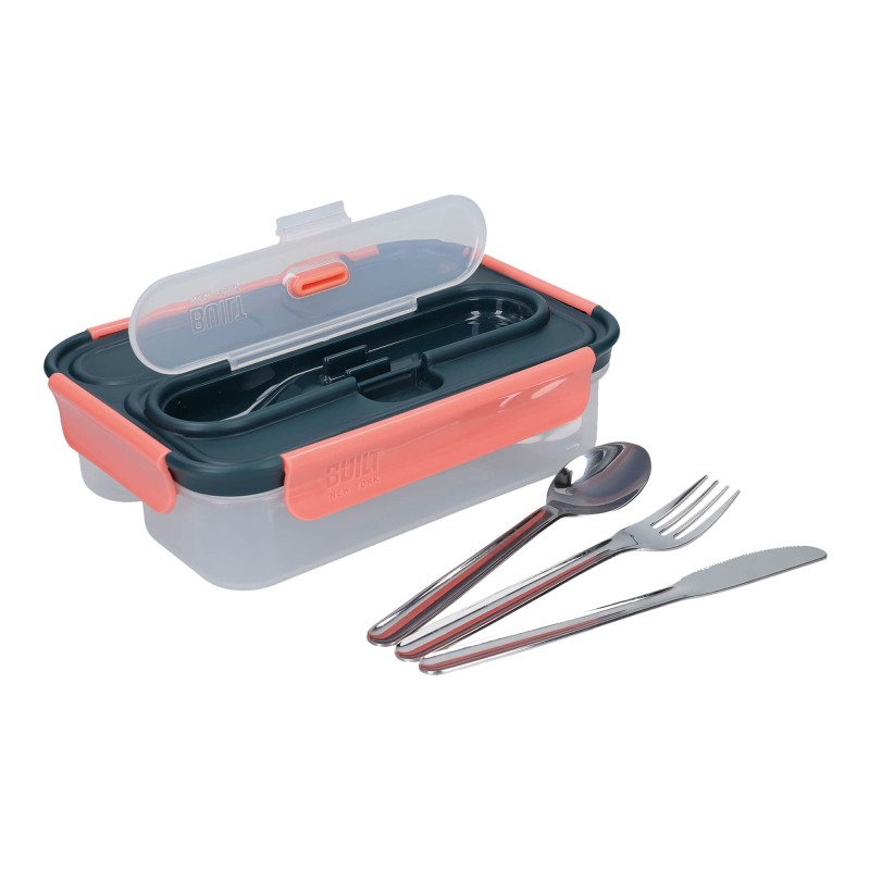 Built Tropics 1 Litre Bento Box with Cutlery