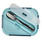 Built Retro Glass 900ml Lunch Box with Cutlery