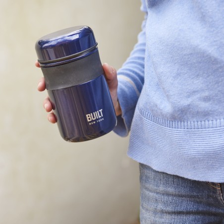 Built 490ml Midnight Blue Food Flask