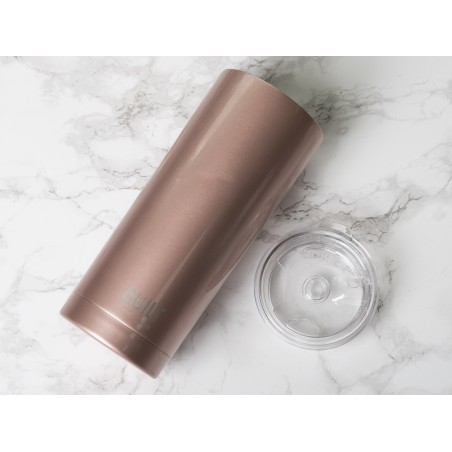 Built 590ml Double Walled Stainless Steel Travel Mug Rose Gold