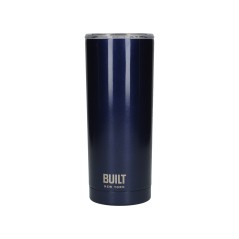 Built 590ml Double Walled Stainless Steel Travel Mug Midnight Blue